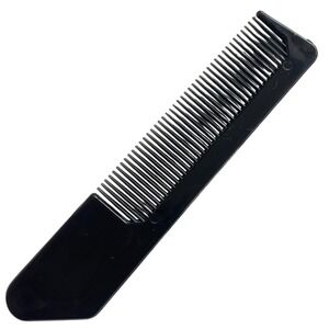 Vintage Ace 5" Hair Comb Hard plastic Black‎ Pocket Purse Comb Unbreakable